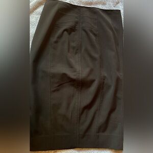 White House Black Market Black Pencil Skirt, size 4.